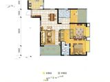 格林城市花园_3室2厅2卫 建面101平米