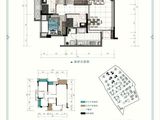 瀚学融府Ⅱ_3室2厅2卫 建面97平米