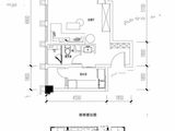 碧桂园海德ONE99_E户型 建面62平米