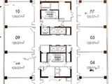 绿地环球文化金融城_4#楼层平面图 建面45平米