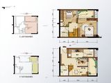 V时代_2室2厅2卫 建面60平米