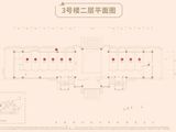 首钢蓉城里锦邻_3号楼二层平面图 建面73平米