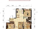 碧桂园江山名筑_3室2厅1卫 建面99平米