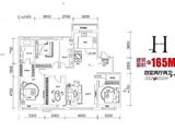 力旺康城_4室2厅2卫 建面165平米