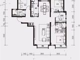 天津富力新城_3室2厅2卫 建面130平米