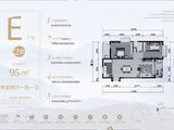 首创禧悦春城_2室2厅1卫 建面95平米