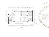 鸿荣源壹成中心_5室2厅2卫 建面180平米