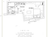 世茂时代先声_2#平层 C39平 建面39平米