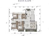 城投绿城诚园_4室2厅2卫 建面146平米