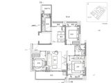 万达西区CLASS_3室2厅1卫 建面108平米