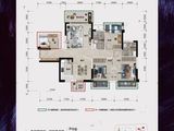 荣和五象学府_4室2厅2卫 建面99平米