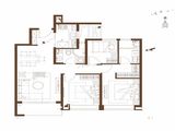 融创观唐宸院_3室2厅2卫 建面114平米