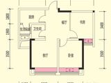 金强欧郡_2室2厅1卫 建面67平米