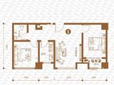 恩泰卓越学府_2室1厅1卫 建面88平米