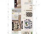 西固人家御园_4室2厅2卫 建面146平米