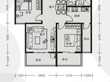 创鸿果粒城_2室2厅1卫 建面85平米