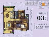 翠林新苑_3室2厅2卫 建面130平米