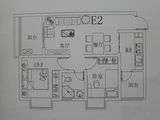 湄公河畔_2室2厅1卫 建面64平米