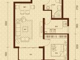 龙TOWN_1室2厅1卫 建面58平米