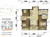 中铁诺德壹号_3室2厅2卫 建面115平米