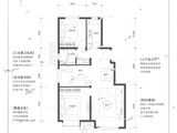 金茂北京国际社区_3室2厅2卫 建面89平米