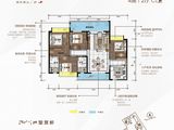 保升阅山_4室2厅2卫 建面125平米