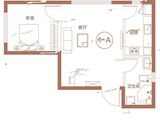 新松未来ONE_1室1厅1卫 建面57平米