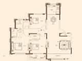 鸿顺温泉小镇_4室2厅2卫 建面144平米