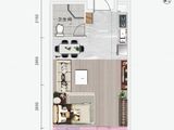 融湾新天地半岛公园_40㎡公寓A5户型图 建面40平米