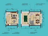 招商城市主场_3室2厅1卫 建面47平米