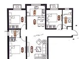 普兰庭北区_3室2厅2卫 建面128平米