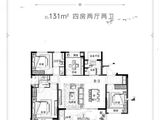 旭辉吴越府_4室2厅2卫 建面131平米