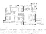 国贸学原三期_4室2厅2卫 建面135平米