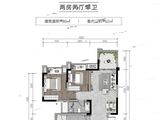 中科依云_2室2厅1卫 建面80平米