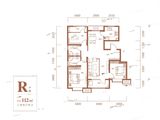 东昊骏璟学府_3室2厅2卫 建面112平米