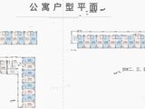 中南漫悦湾公寓_10#公寓户型图 建面42平米