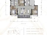 九境堂_3室2厅2卫 建面128平米