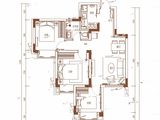 蓝光青城河谷_3室2厅1卫 建面73平米