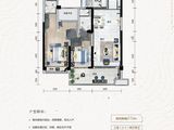 碧桂园学府公园_3室2厅2卫 建面105平米