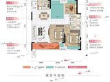 株洲元熙里_4室2厅2卫 建面117平米