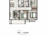 中海云麓里_3室2厅1卫 建面93平米