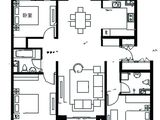 橙霞家园_3室2厅2卫 建面143平米