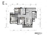 琨洲康谷未来_3室2厅1卫 建面75平米