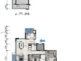 世博生态城蓝湖邻里_2室2厅2卫 建面137平米