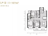 金地中心_3室2厅2卫 建面127平米