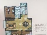 建湖阳光一号_3室2厅1卫 建面118平米