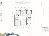 顺鑫颐和天璟禧润_4室2厅2卫 建面135平米