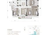 汉江（襄阳）生态城—湖北交投颐和春晓_4室2厅2卫 建面165平米