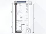 万科金融中心TheOne_37㎡户型 建面37平米