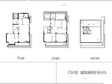 蓝城南门小团月庐_3室2厅3卫 建面118平米